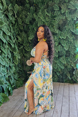 "Cabo" Skirt Set in Blue