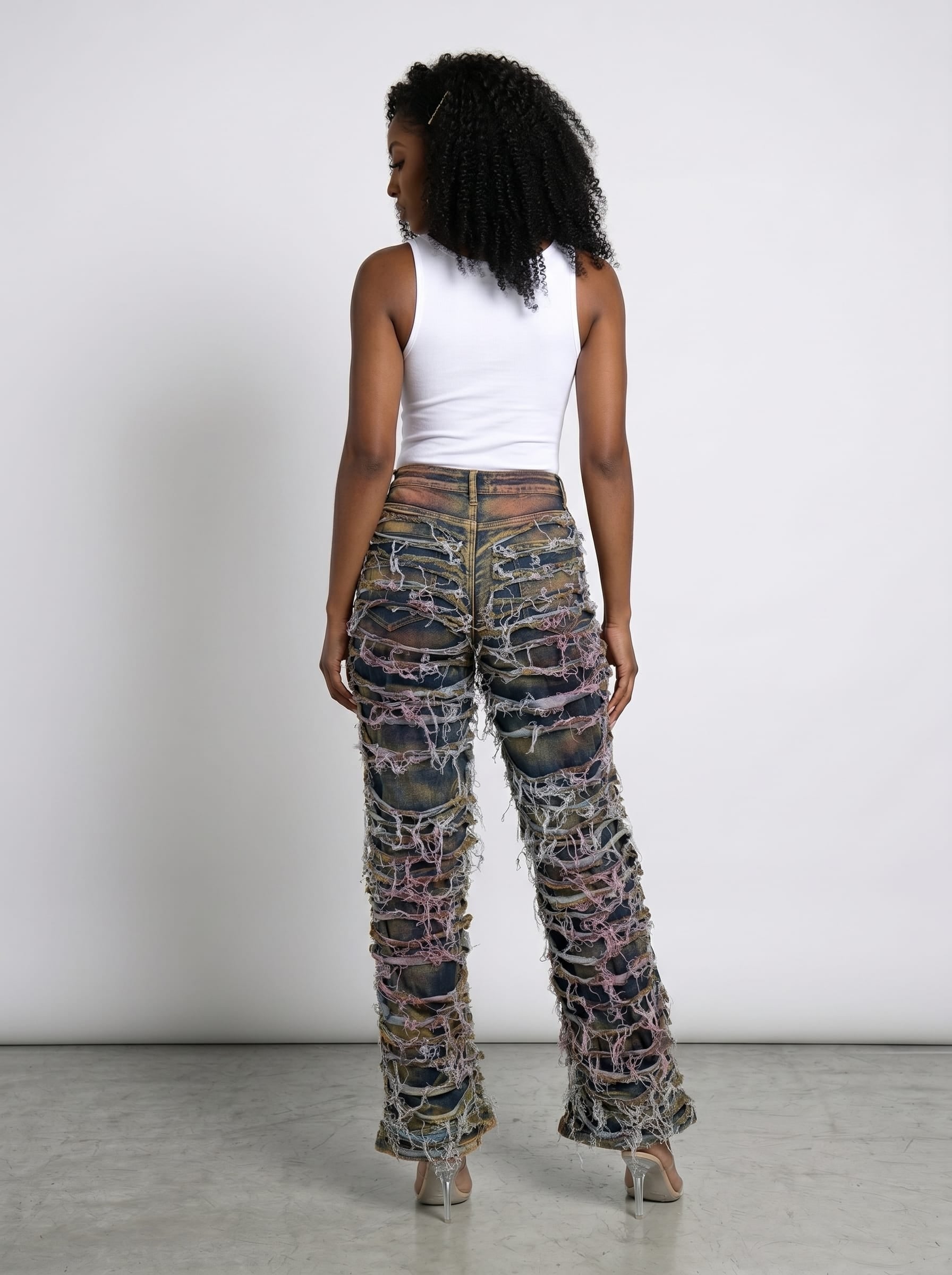 Distressed Denim *Multi