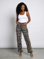 Distressed Denim *Multi
