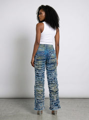 Distressed Denim *Blue